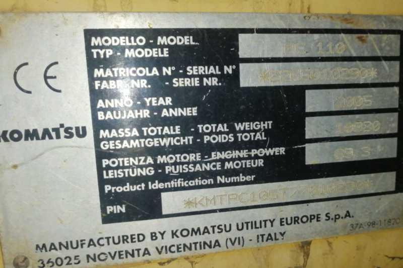 OmecoHub - Immagine KOMATSU PC110R-1