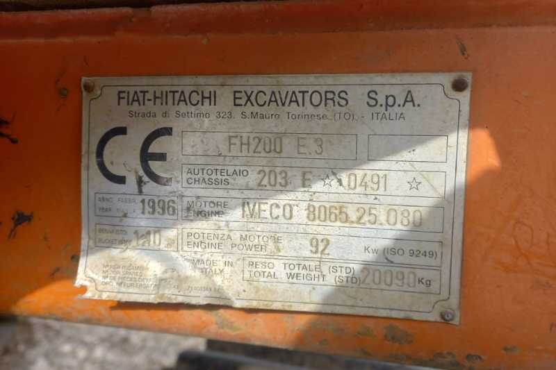 OmecoHub - Immagine FIAT HITACHI FH200E-3