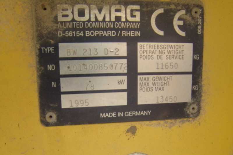 OmecoHub - Immagine BOMAG BW213D-2